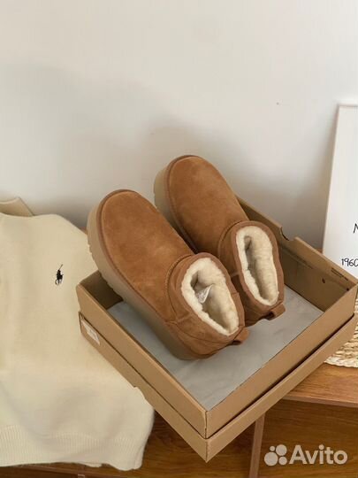 UGG Classic Ultra Mini Platform Chestnut