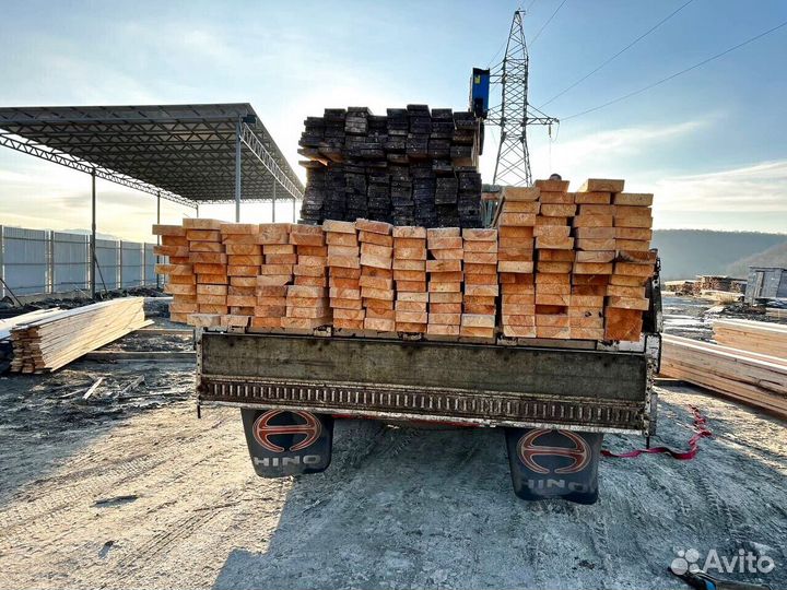 Доска обрезная 50х100х6000. Пиломатериалы