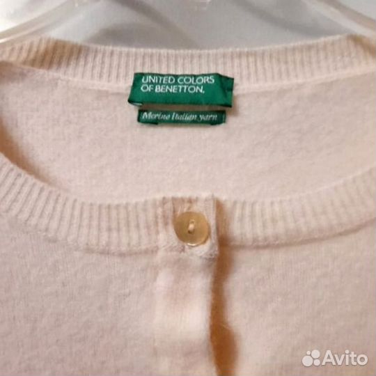 Кардиган женский шерсть Benetton S