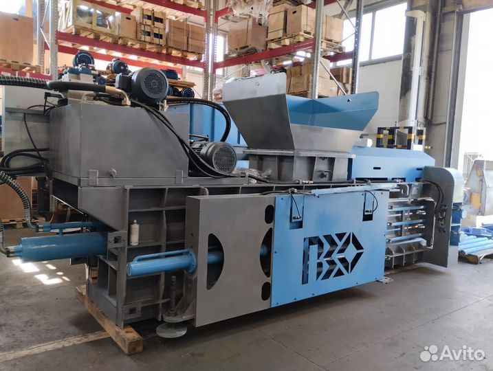 Пресс для картона горизонтальный