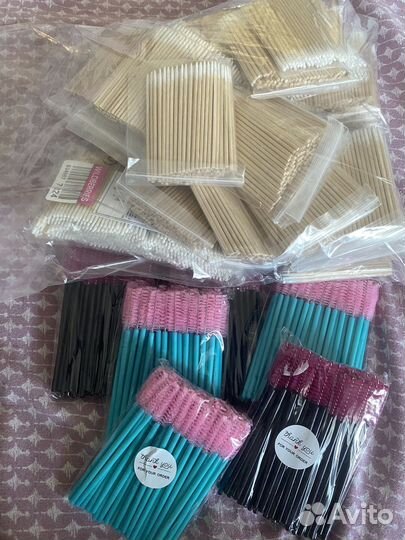 Щеточки для бровей и ресниц, микробраши