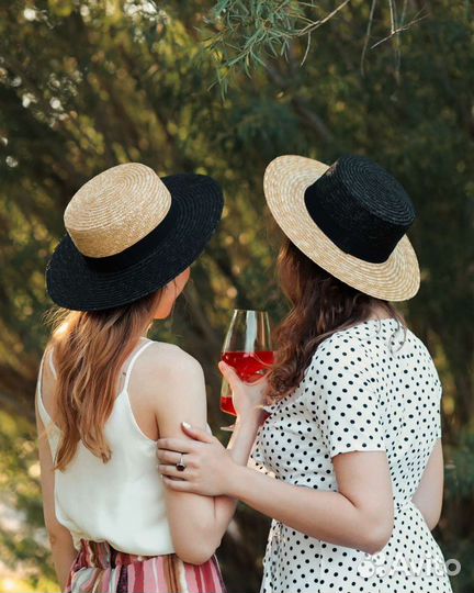 Шляпа соломенная женская