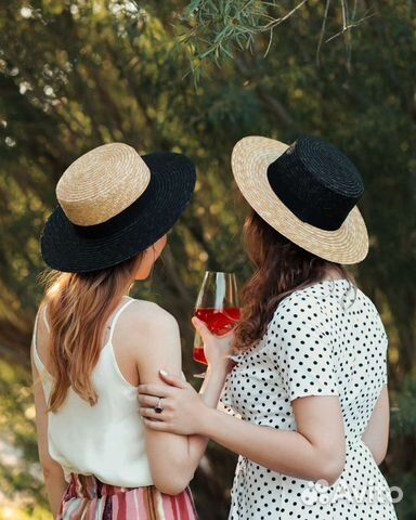 Шляпа соломенная женская