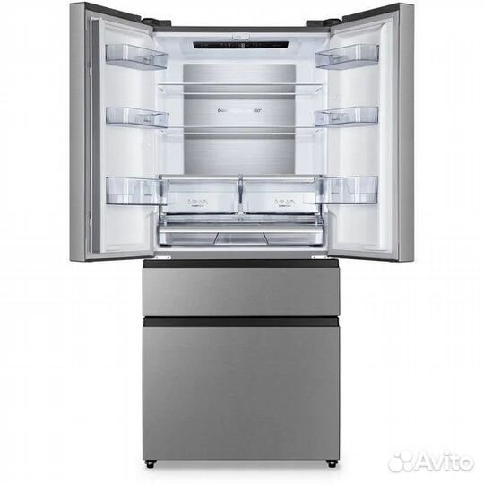 Холодильник Gorenje NRM 8181 UX, серебристый