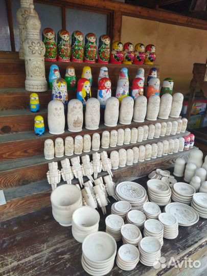 Матрёшка 3 кукольная 