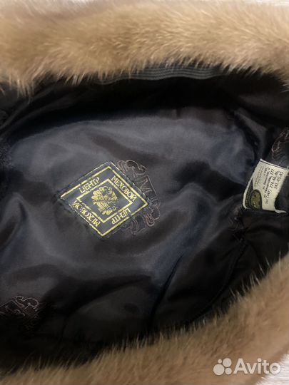 Берет норковый