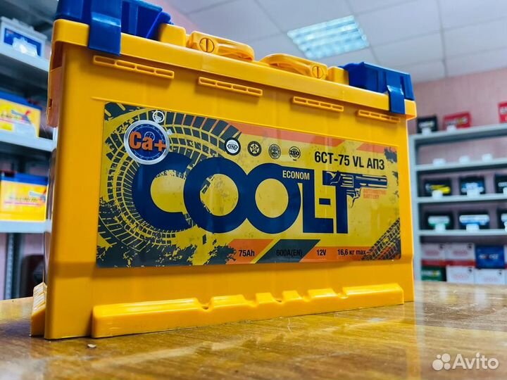 Аккумулятор 75 Ач на Газель Соболь