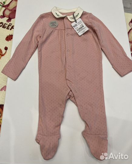 Комбинезон слип для девочки 62-68