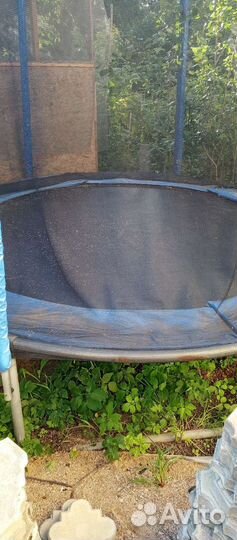 Батут с сеткой бу