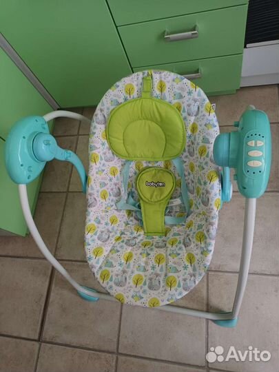 Электрокачели babyton