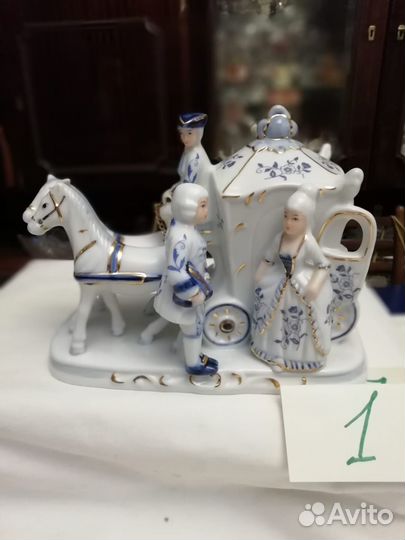 Фарфоровые статуэтки производства Шри-Ланка