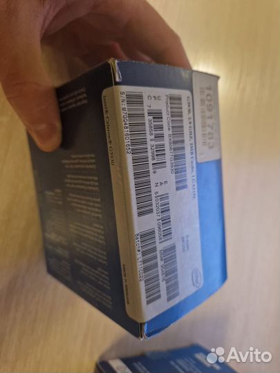 Процессор Intel Celeron G3930 LGA1151 BOX