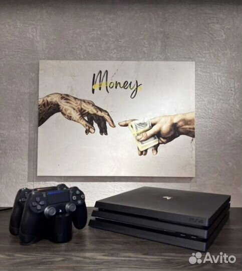 Sony PS4 Pro 1 TB + топ игры