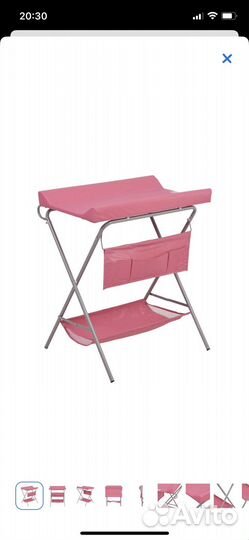 Пеленальный столик складной Фея