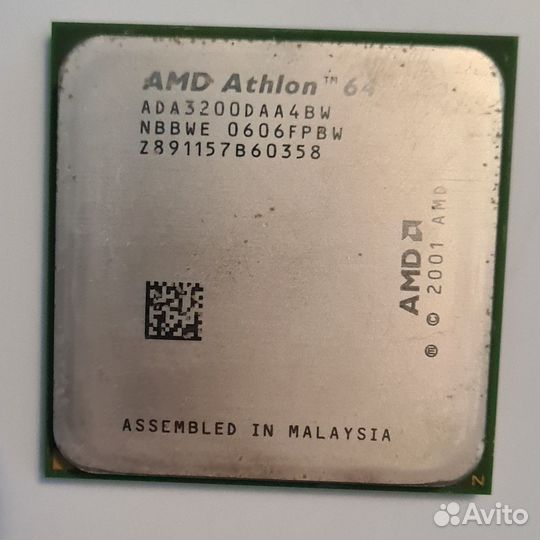 Процессор AMD Athlon64 ADA3200DAA4BW