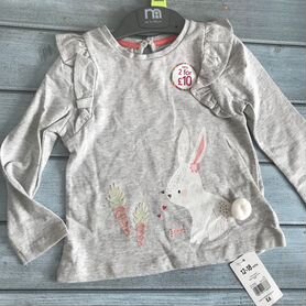 Лонгслив mothercare для девочки 80/86