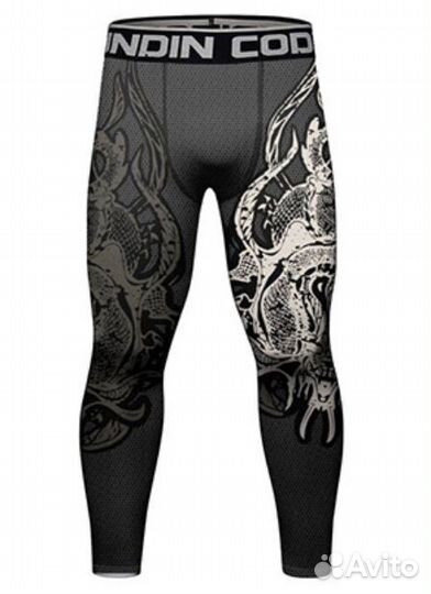 Тайтсы мужские cody lundin Tattoo (р. XXL)