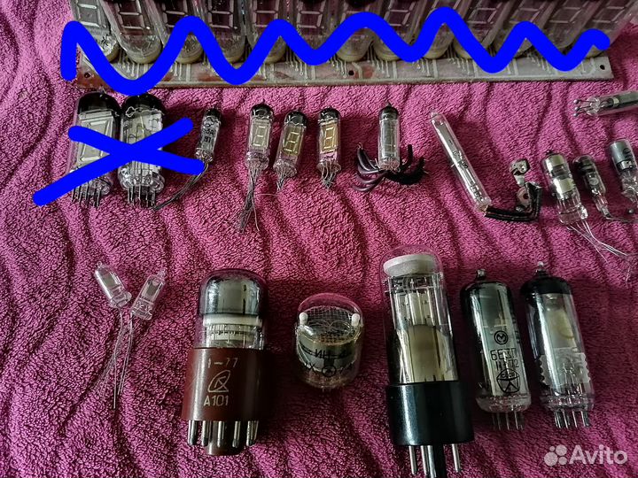 Индикаторы, 6е1п, 6е3п, 6е5п, 6А10С