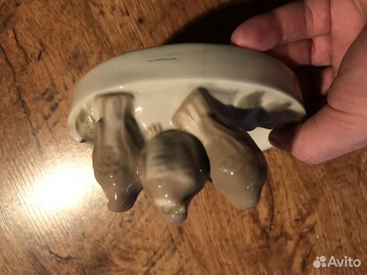 Пепельница воробьи