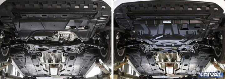 Защита картера на Skoda Octavia 2013-2017