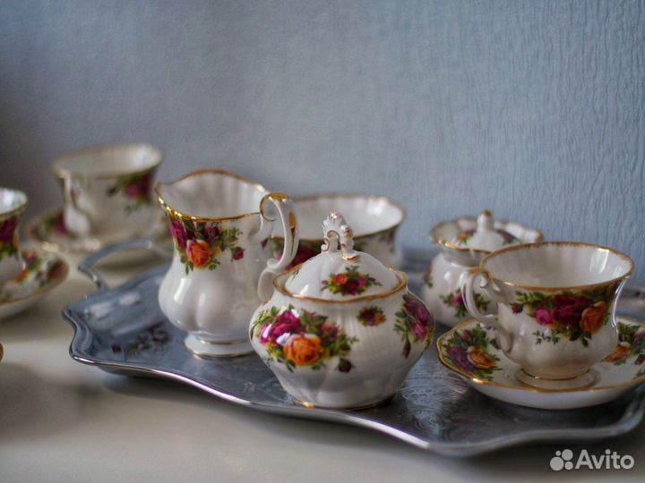 Сервиз Old Country Roses до 1972, 1,2 клеймо