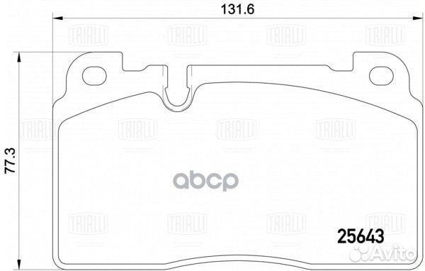 Колодки торм. для а/м Audi A6 (11) /Q5 (08) ди