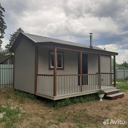 Баня каркасная под ключ