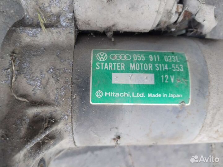 Стартер Фольксваген гольф 2/Джетта 2
