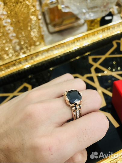 Золотое кольцо черный принц