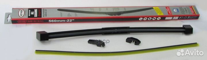 Щетка стеклоочистителя бескаркасная heyner ALL