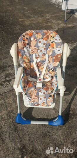 Стульчик для кормления chicco polly