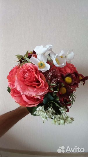 Букет искусственных цветов икеа