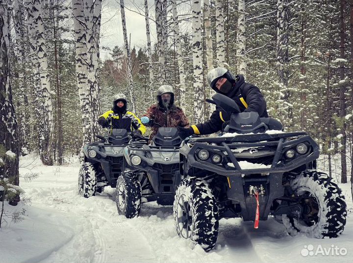 Прокат снегоходов, туры на снегоходах