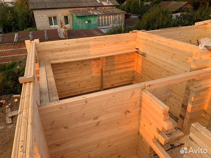 Дом из бруса. Дом из бревна под ключ