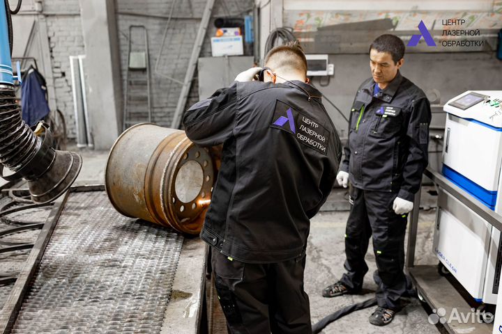 Лазерная очистка металла от ржавчины