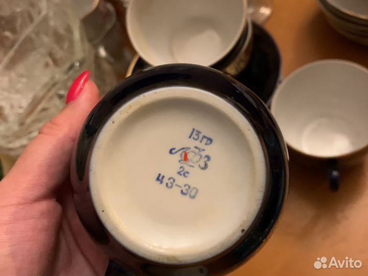 Чашка с блюдцем