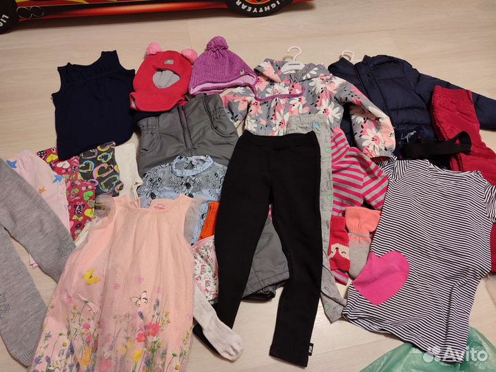 Вещи пакетом на девочку 5-6 лет