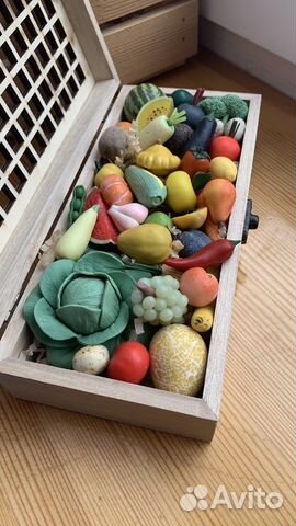 Овощи из полимерной глины