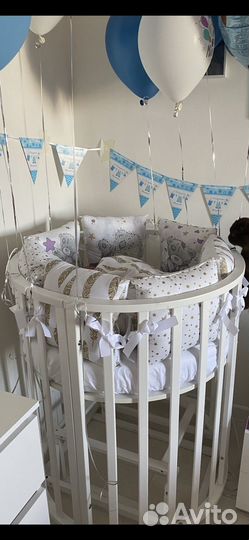 Бортики в кроватку