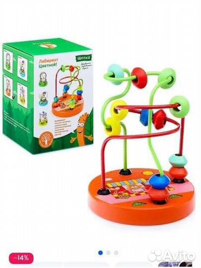 Развивающая игрушка лабиринт