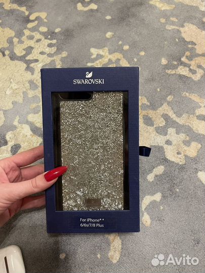 Чехол Swarovski 6/6s/ 7/8 Plus оригинал