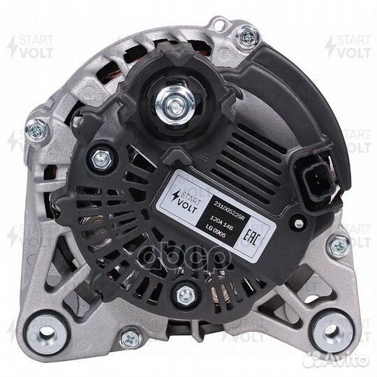 Генератор renault duster 4X4 12- 2.0I 120A LG09