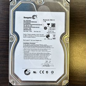 Жесткий диск seagate barracuda 1 TB