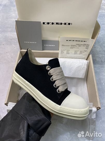 Rick owens drkshdw low jumbo lace