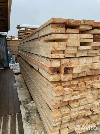 Брус обрезной 200х200х6000мм 1 сорт ГОСТ