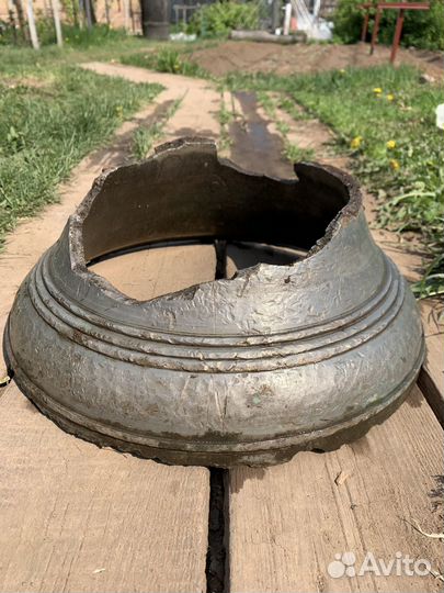 Часть церковного бронзового колокола