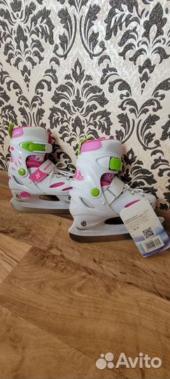 Коньки раздвижные новые