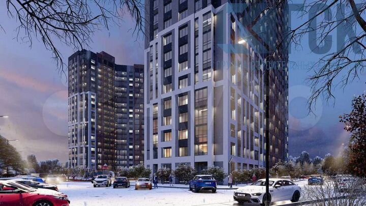 Квартира-студия, 22,2 м², 3/20 эт.