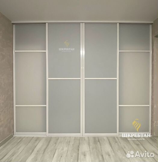 Перегородка межкомнатная стеклянная, раздвижная