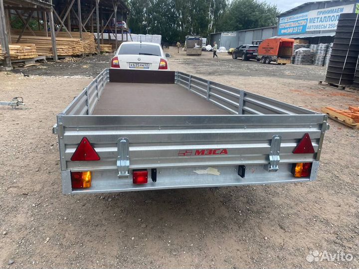 Прицеп легковой мзса 817735.022 с опорным колесом